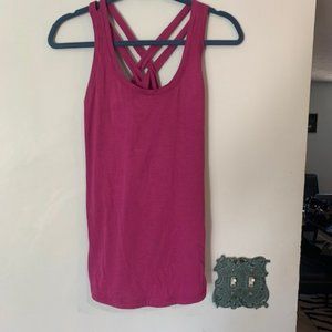 CALIA athletic yoga tank top NWT $35 fuschia M medium